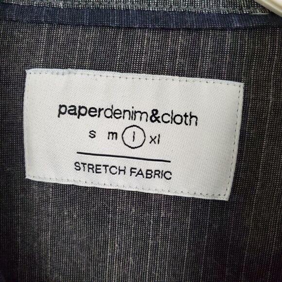 Paper denim & cloth button up mens shirt - Picture 8 of 11